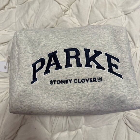 NWT Parke x Stoney Clover Lane Collab Navy Pouch - Picture 2 of 5